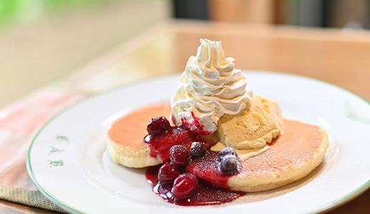 パンケーキの画像