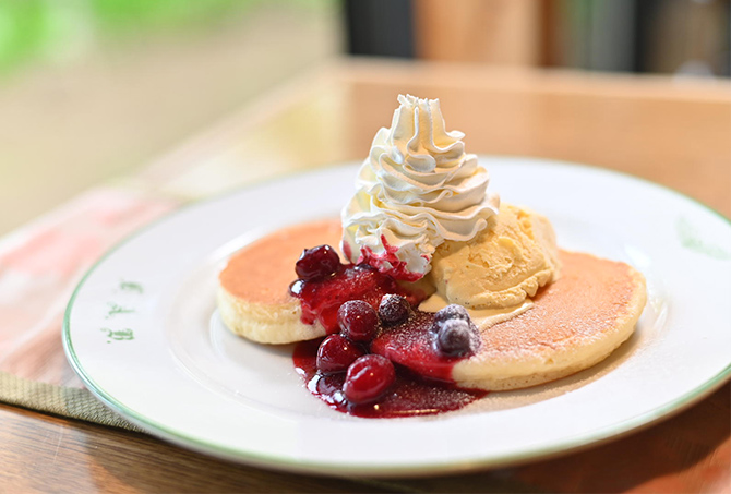 パンケーキの画像
